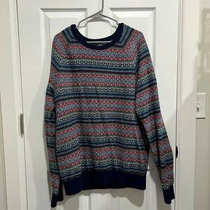 patterned gap sweater